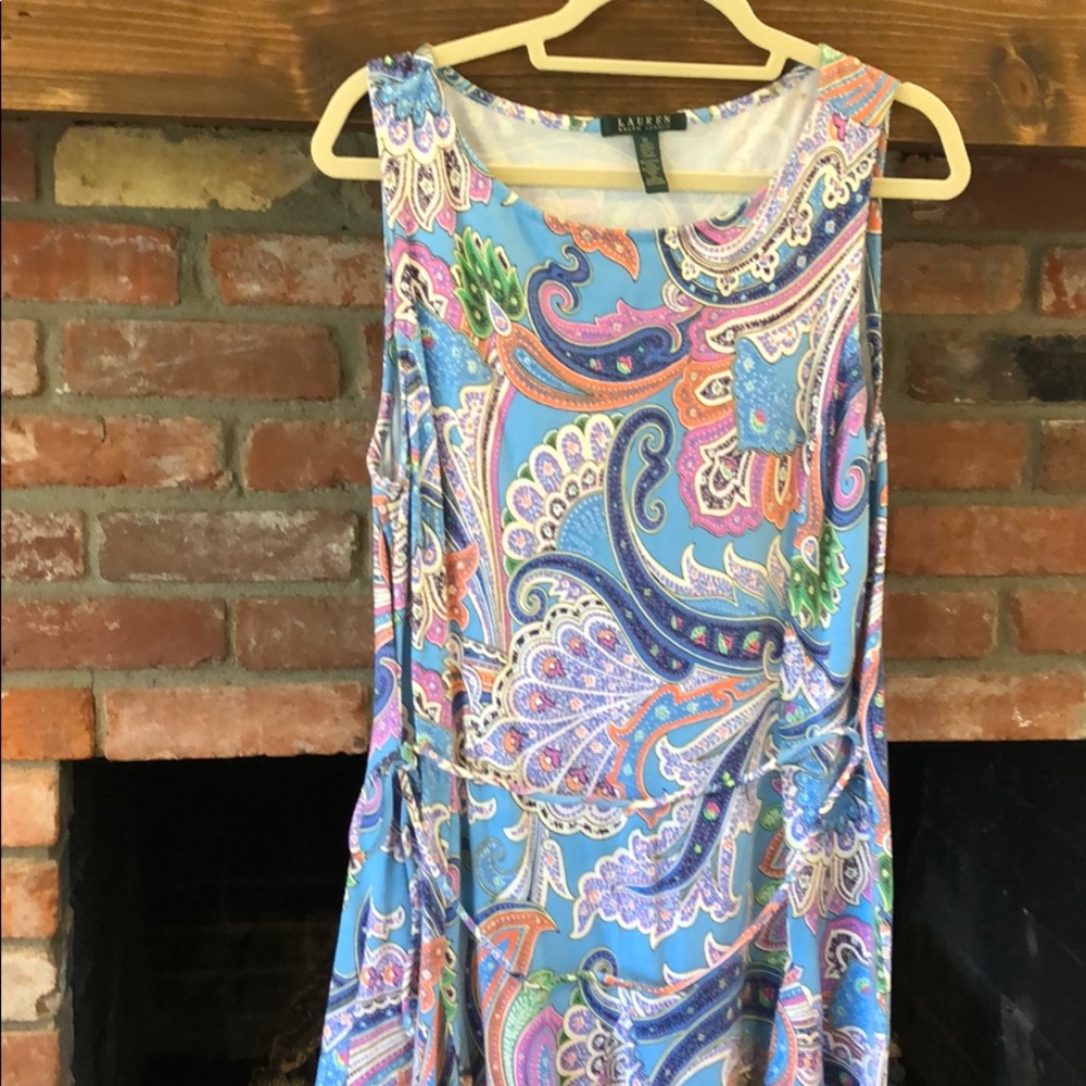 Ralph Lauren sleeveless Spring dress!